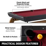 Edgewood 7' Pool Table with Balls and Cues