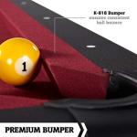Edgewood 7' Pool Table with Balls and Cues