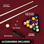 Edgewood 7' Pool Table with Balls and Cues