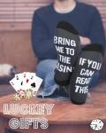 Funny Casino Crew Socks – 6 Pairs, Poker Dice