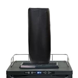 Black Leather Kegerator Tap Cover for Beer Tower