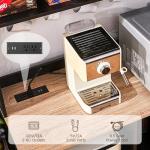 AeasyG Mini Fridge and Coffee Bar Cabinet