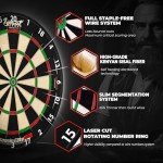 Competition Size Sisal Dartboard Set with Darts