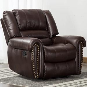 CANMOV Leather Recliner Chair - Classic Comfort