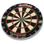 WINMAU Diamond Plus Bristle Dartboard for Tournaments