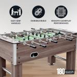 Hathaway Driftwood 56-Inch Foosball Table for Adults