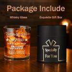 Funny "Dealing with Idiots" Whiskey Glass Gift