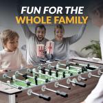 Hathaway Driftwood 56-Inch Foosball Table for Adults