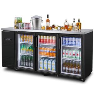 BodegaCooler Commercial 3-Door Beverage Refrigerator