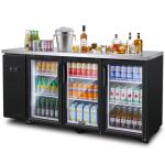 BodegaCooler Commercial 3-Door Beverage Refrigerator