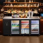 BodegaCooler Commercial 3-Door Beverage Refrigerator