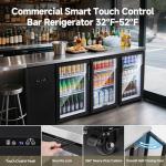 BodegaCooler Commercial 3-Door Beverage Refrigerator