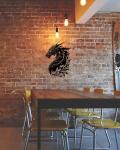 Dragon Metal Wall Art for Man Cave Decor