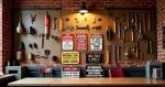 Funny Vintage Metal Garage Signs for Man Cave