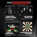 Competition Size Sisal Dartboard Set with Darts