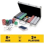 300-Piece Poker Set with Aluminum Case & Chips