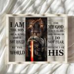 Christian Lion Warrior Wall Art for Men