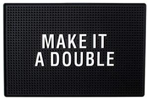 Extra Large "Make It A Double" Bar Mat
