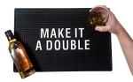 Extra Large "Make It A Double" Bar Mat