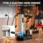 Rechargeable Electric Wine Opener Set with Accessories