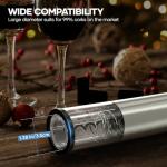 Rechargeable Electric Wine Opener Set with Accessories
