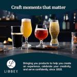 Nucleated Pint Glass Set for Beer Lovers