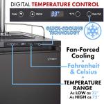 Kegco 2-Faucet Keg Dispenser in Black Steel