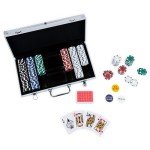 300-Piece Poker Set with Aluminum Case & Chips