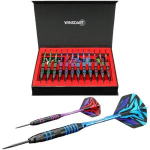 Professional Metal Tip Darts Set with Accessories