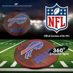 Buffalo Bills Logo 18” Wooden Lazy Susan