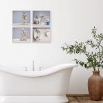 Funny Skeleton Wall Art Prints - Set of 4