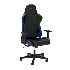 Blue Ergonomic Gaming Chair with Adjustable Recline