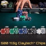 11.5g Texas Hold'em Poker Chip Set with Case