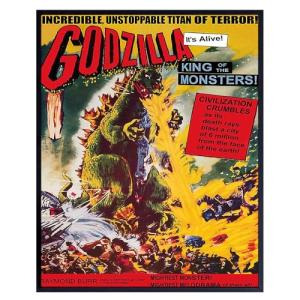 Vintage Horror Movie Poster for Man Cave Decor