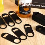 50 Pcs Stainless Steel Flat Bottle Openers