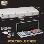 11.5g Texas Hold'em Poker Chip Set with Case