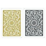 Copag 1546 Black and Gold Plastic Poker Cards