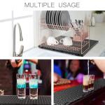 Tioncy 10-Piece Non-Slip Bar Mats Set