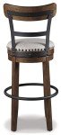 Valebeck 30" Brown Farmhouse Barstool