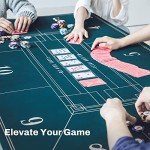 Texas Hold'em Poker Mat - Portable Table Top