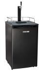 Black Stainless Steel Full-Size Kegerator Dispenser