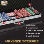 11.5g Texas Hold'em Poker Chip Set with Case