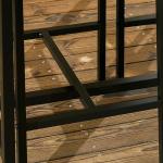 Industrial 3-Piece Bar Table and Chairs Set