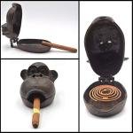Monkey Cigar Ashtray - Perfect for Home or Patio
