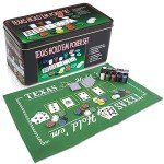Texas Hold'em Poker Game Set with Accessories