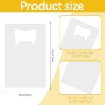20 Pack Credit Card Bottle Opener Blanks