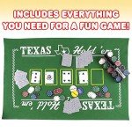 Texas Hold'em Poker Game Set with Accessories