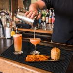 Thick Non-Slip Bar Mat for Countertops 12x24