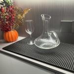 Thick Non-Slip Bar Mat for Countertops 12x24