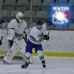 Neon Ice Hockey Sign for Man Cave Decor